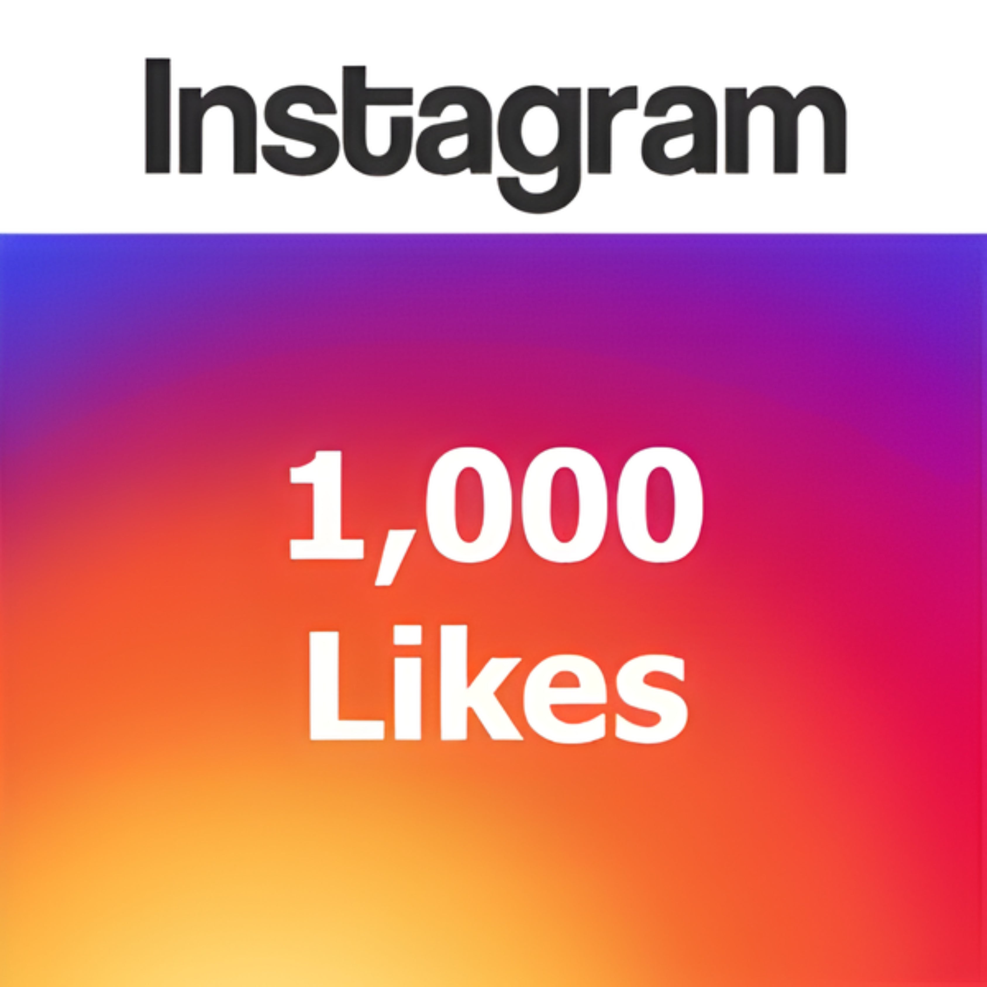 1000 Instagram Real Active Likes (Code 8042)